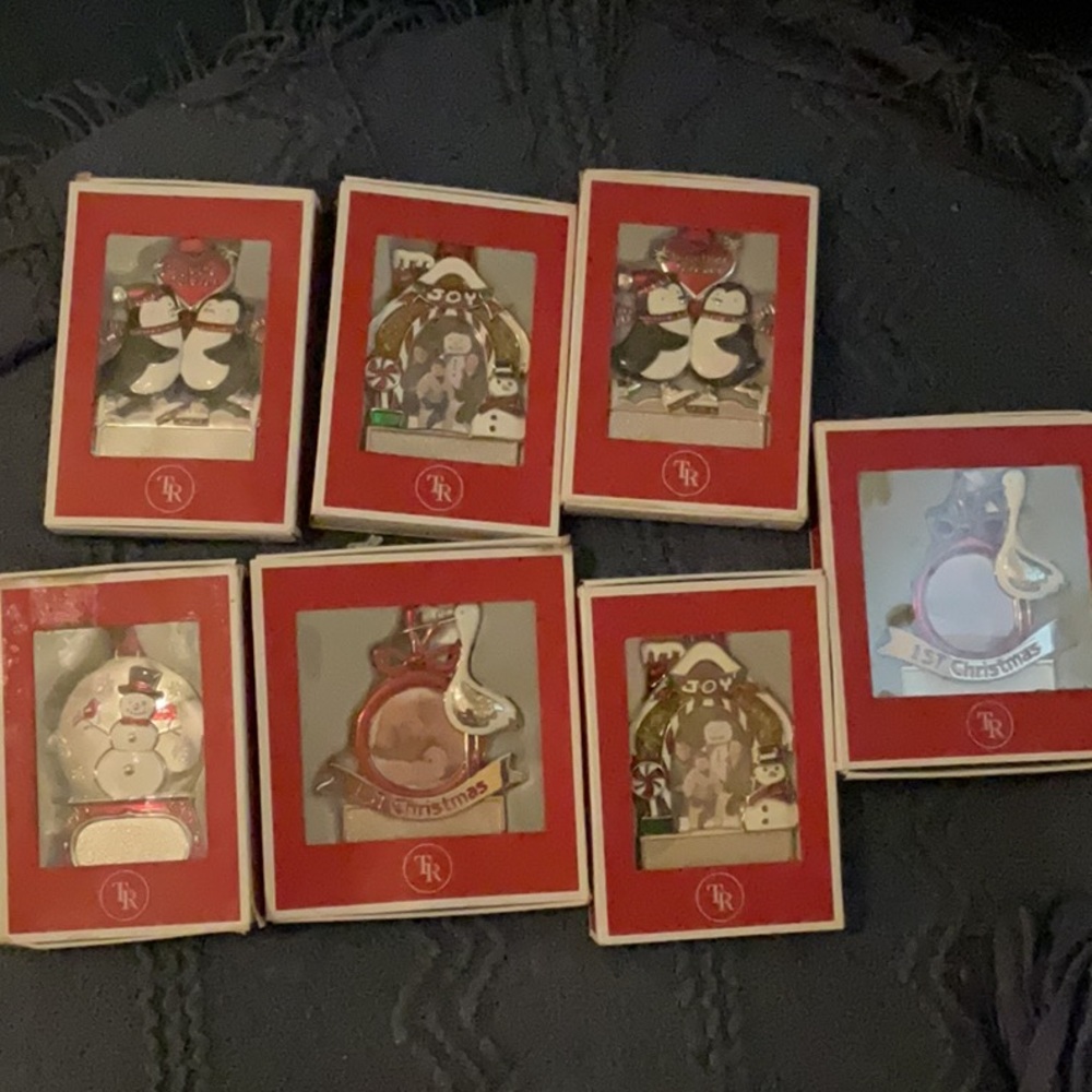 Things Remembered, brand new in box. 7 ornaments.